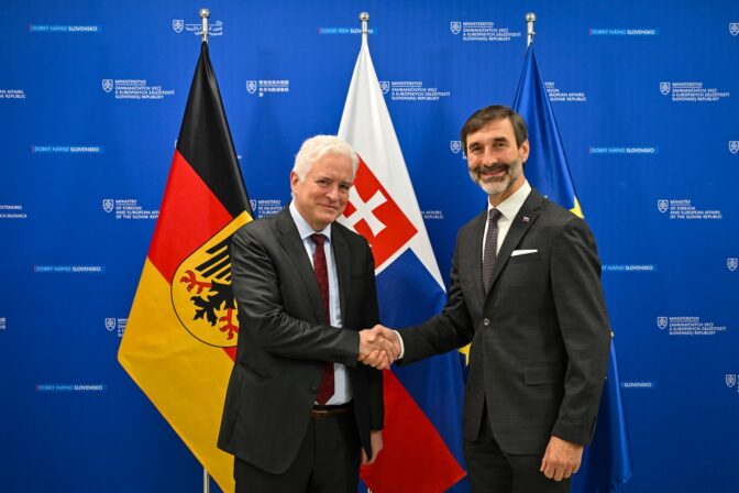 MZV: Prijatie veľvyslanca Nemecka