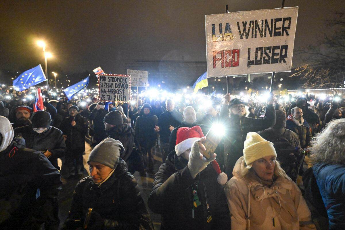 PROTEST: Nahnevané ženy