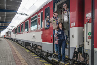 ZSSK: Betlehemské svetlo vo vlaku