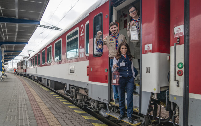ZSSK: Betlehemské svetlo vo vlaku