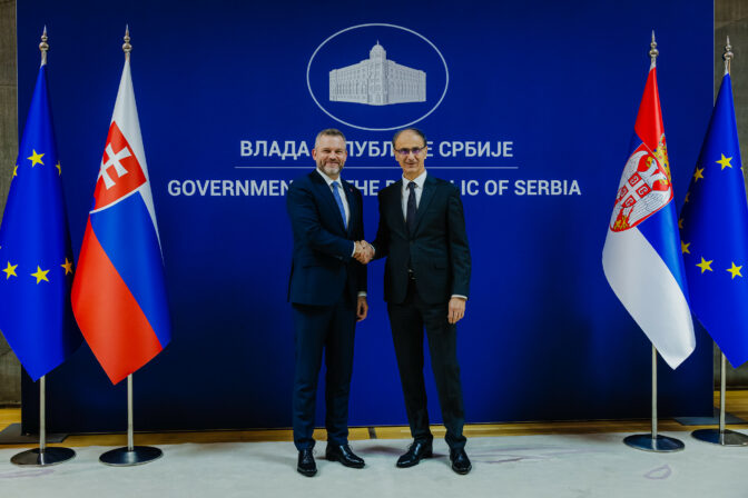 PREZIDENT: Návšteva v Srbsku