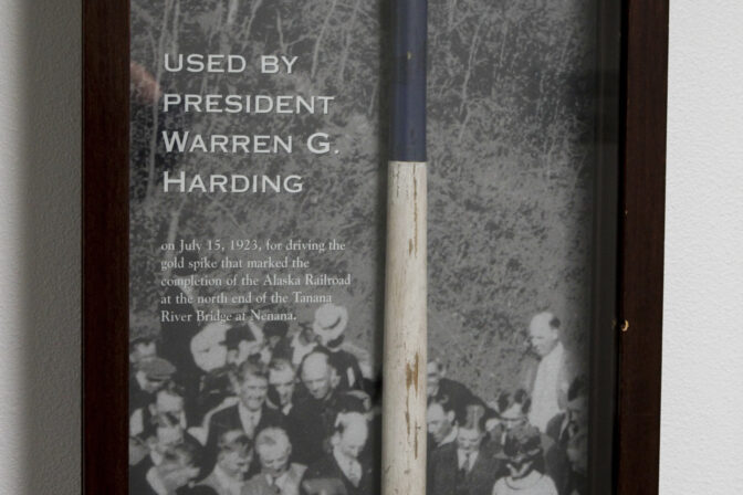 Alaska Railroad Golden Spike Auction