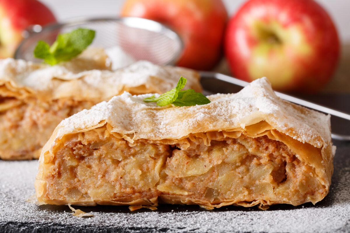 jablková štrúdľa