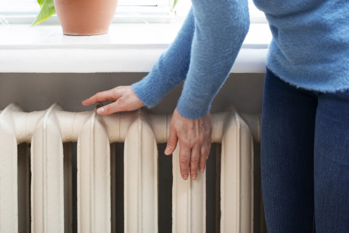 Ohrievanie sa pri radiatóre