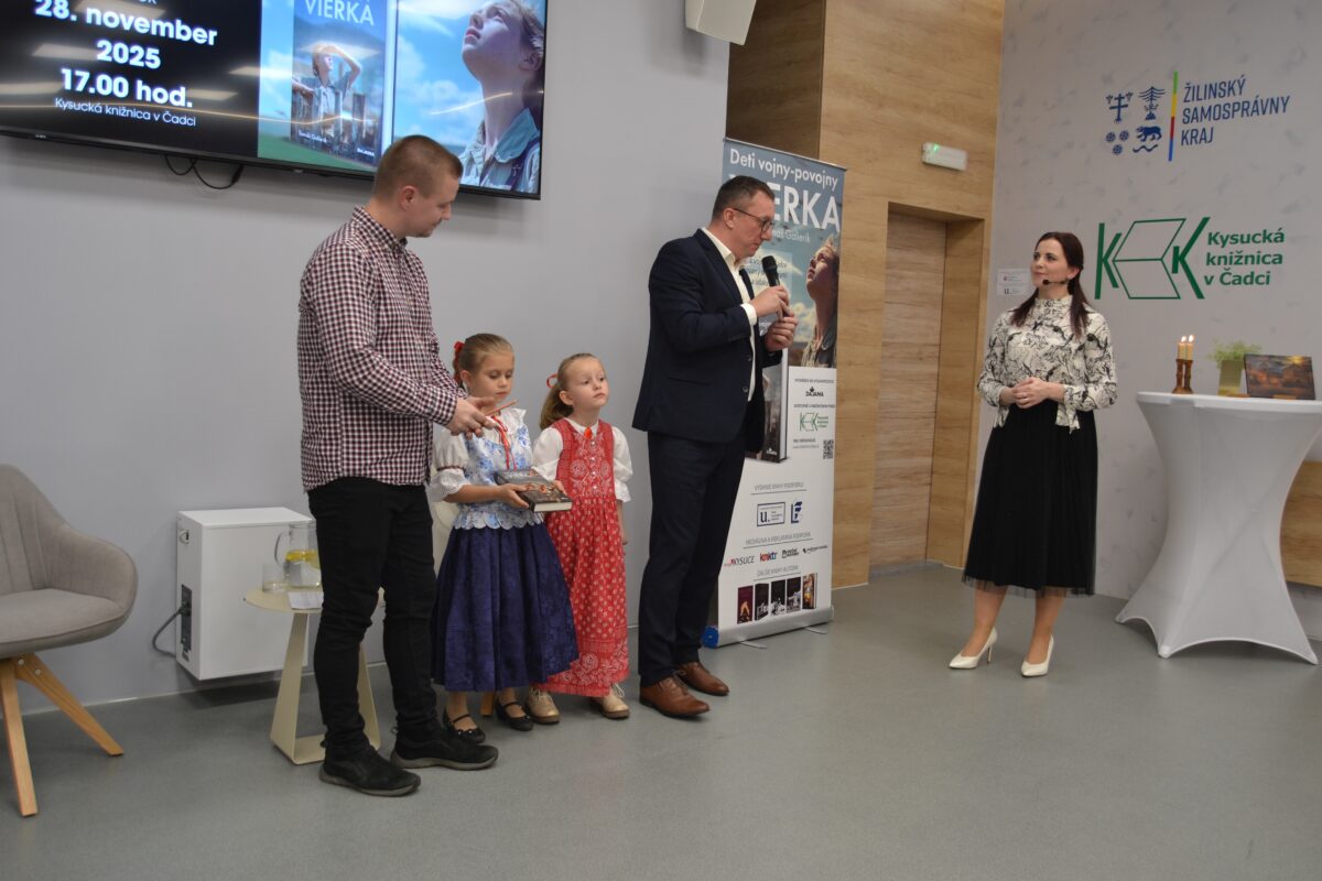 Krstenie knihy, krstný otec Juraj Hlavatý.