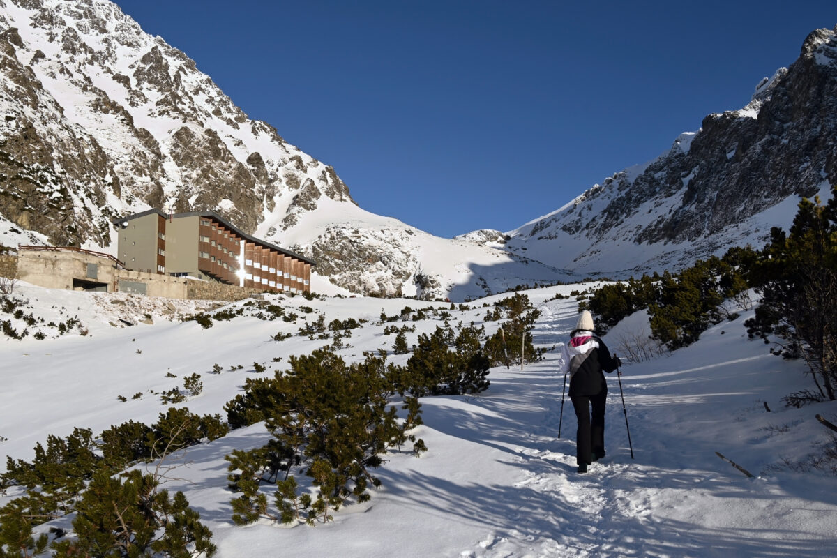 High Tatras near Sliezsky Dom and Velické pleso, Velická dolina, above Tatranská Polianka