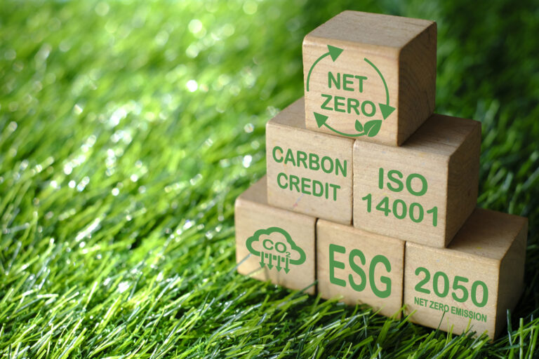 ESG (Environmental, Social, Governance) and Sustainable Business Strategy Concept.