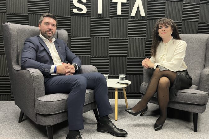 Minister pôdohospodárstva a rozvoja vidieka Richard Takáč počas rozhovoru pre SITA.