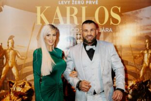 Karlos Vémola s manželkou Lelou.