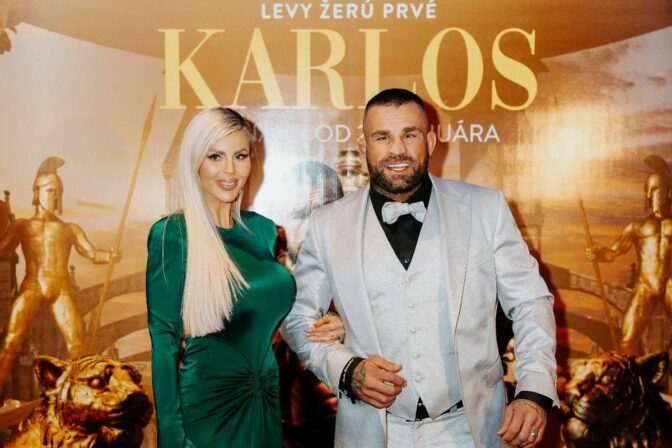 Karlos Vémola s manželkou Lelou.