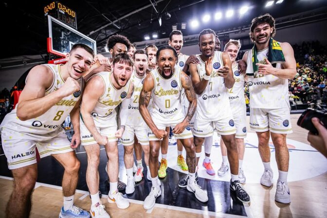 BASKETBAL LM: Levice - Riga