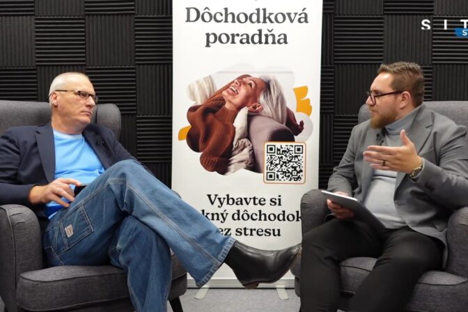 Odborník na dôchodky Igor Horváth počas rozhovoru pre SITA v podcaste Má to Filipa.