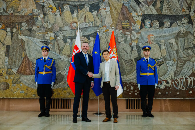 PREZIDENT: Návšteva v Srbsku