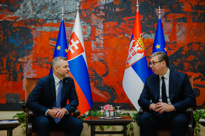 PREZIDENT: Návšteva v Srbsku