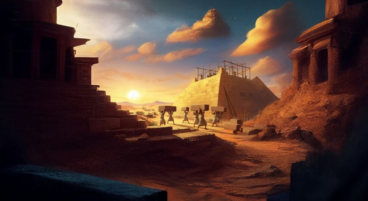 tajomstvo staviteľov pyramíd