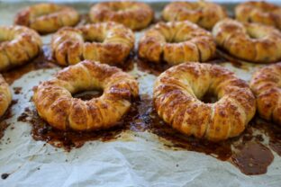 Pečené jablká v lístkovom ceste