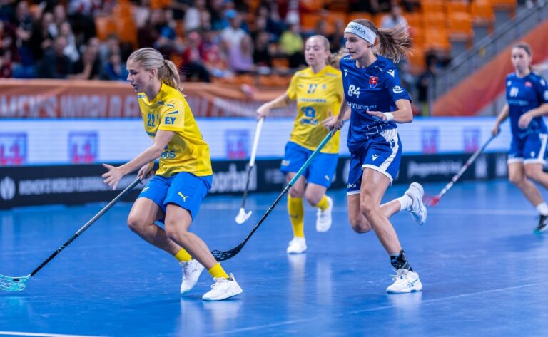 MS vo florbale: Slovensko - Švédsko