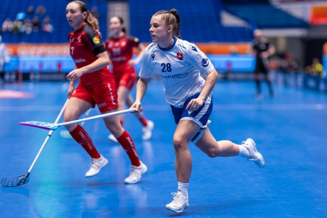 MS vo florbale: Slovensko - Švajčiarsko