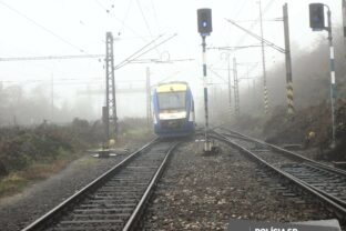 Vykoľajenie vlaku Leo Expres pri Hlavnej stanici v Bratislave.