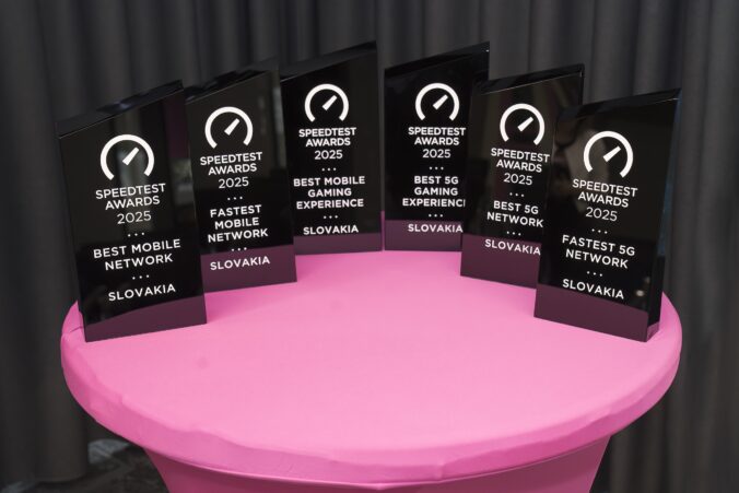 Šesť ocenení Ookla Speedtest Awards 2025 pre Slovak Telekom za najlepšiu a najrýchlejšiu mobilnú a 5G sieť na Slovensku