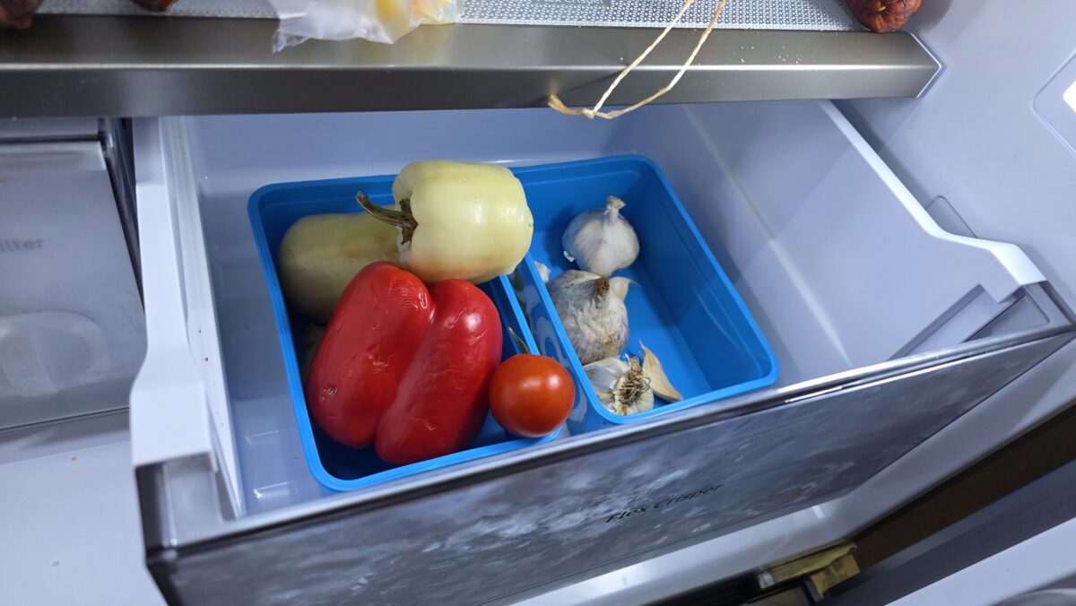 zelenina v chladničke