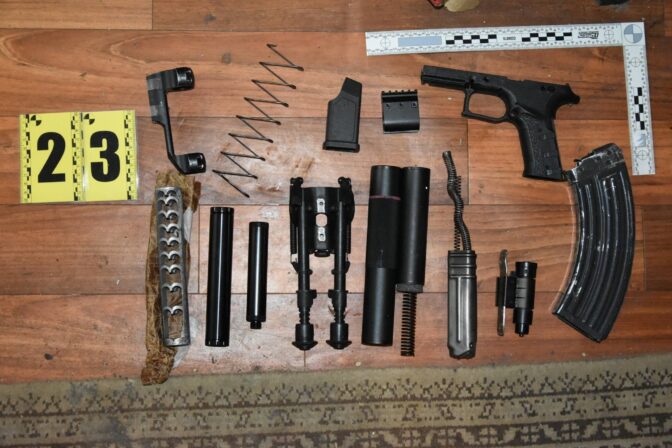 Nelegálne zbrane v okrese Trebišov