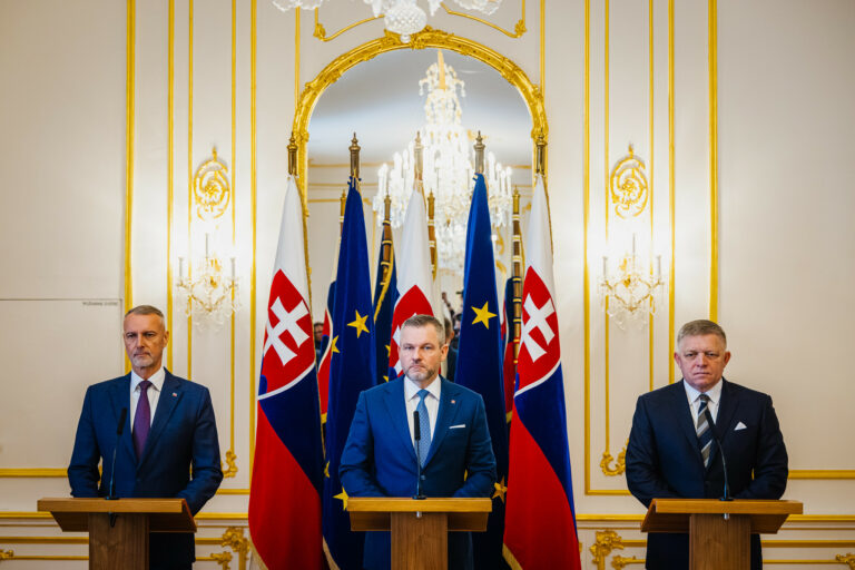 PREZIDENT: Stretnutie troch ústavných činiteľov