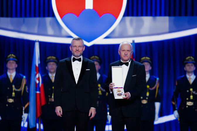 PREZIDENT: Udeľovanie štátnych vyznamenaní