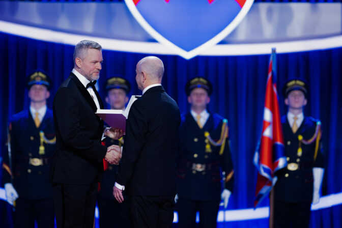 PREZIDENT: Udeľovanie štátnych vyznamenaní