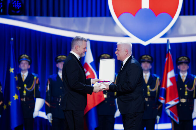 PREZIDENT: Udeľovanie štátnych vyznamenaní
