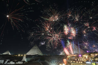 APTOPIX New Year Egypt