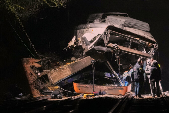 APTOPIX Spain Train Crash