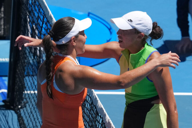 TENIS: Australian Open: Jessica Pegulová - Madison Keysová