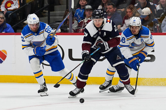 HOKEJ NHL: Colorado - St. Louis