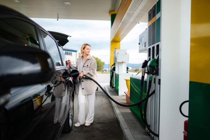 Ceny benzínov a nafty na Slovensku.