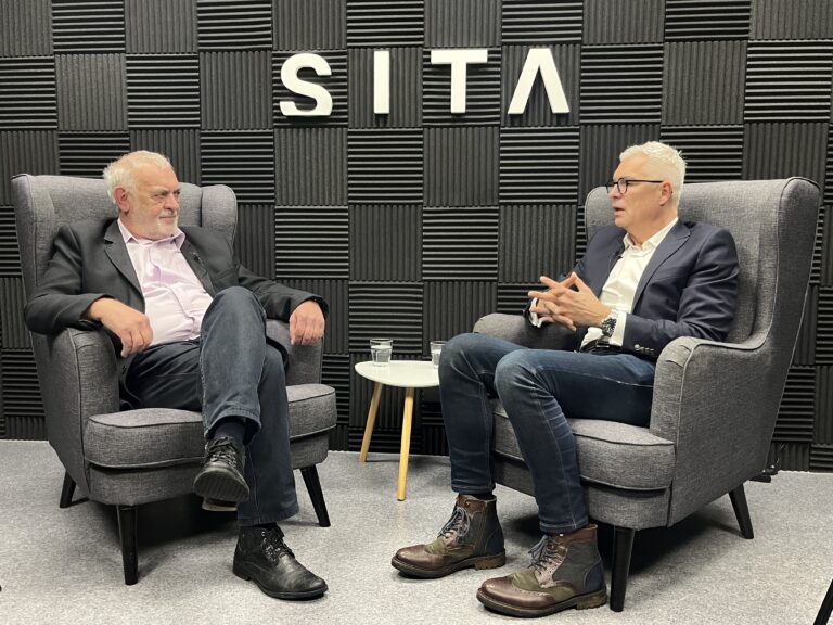 Exminister zahraničných vecí a člen predsedníctva hnutia Progresívne Slovensko Ivan Korčok počas rozhovoru pre SITA.