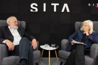 Expremiérka Iveta Radičová počas rozhovoru pre SITA.