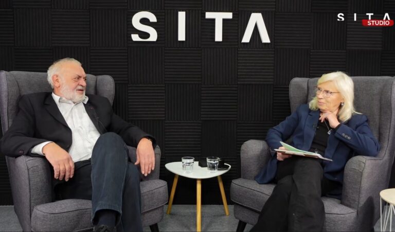 Expremiérka Iveta Radičová počas rozhovoru pre SITA.