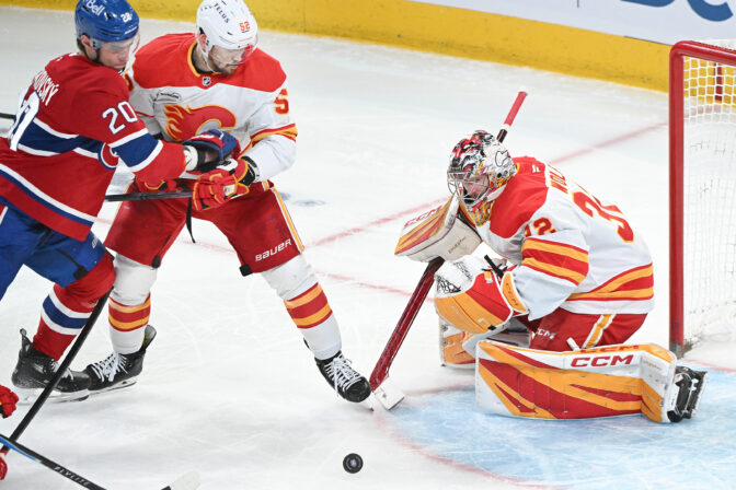 Flames Canadiens Hockey