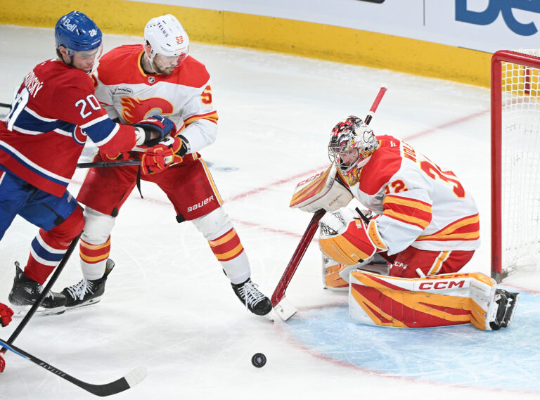 Flames Canadiens Hockey