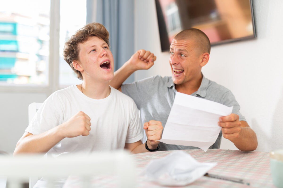 polročné vysvedčenie