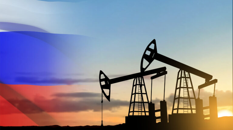 Russia Oil industry concept