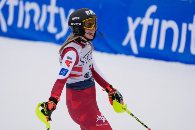 ZJAZDOVÉ LYŽOVANIE: Katharina Liensbergerová