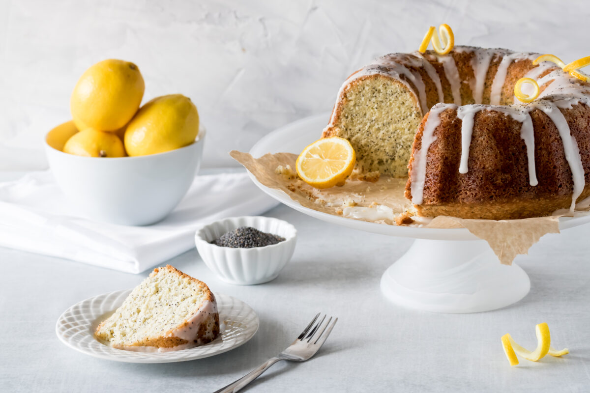 Makovo-citrónová bábovka