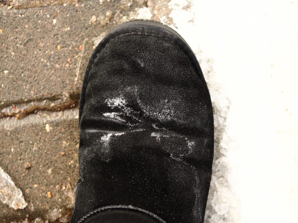 zimné topánky od soli