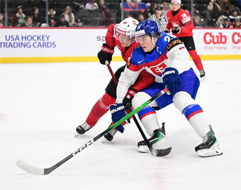 MS do 20 rokov v hokeji: Slovensko - Švajčiarsko