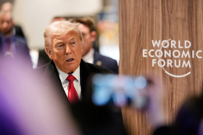 Switzerland Davos Trump