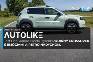 Test Fiat Grande Panda Hybrid pre video podcast Štúdia SITA, Autolike.