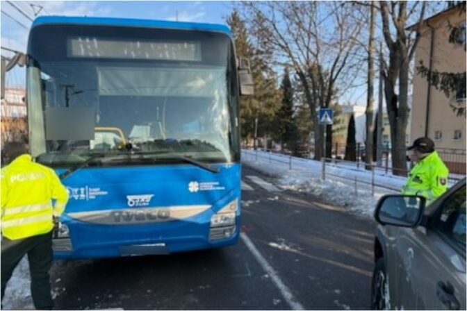 Okres Martin, nehoda, autobus