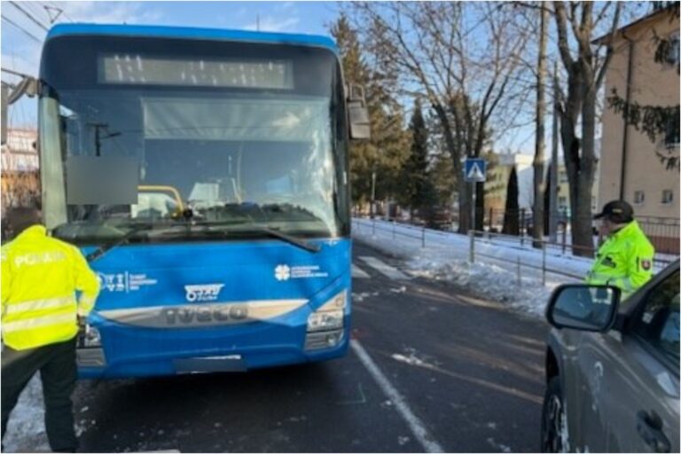 Okres Martin, nehoda, autobus